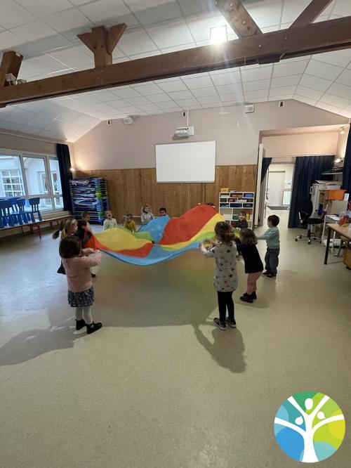 Apprendre à coopérer grâce au parachute en PS